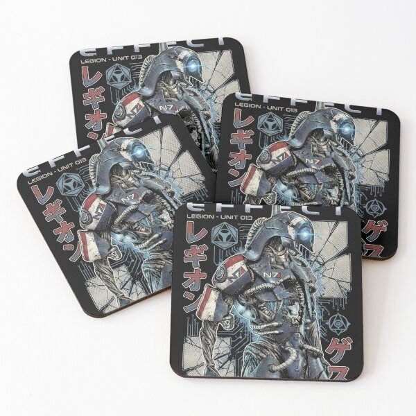Item preview, Legion Mass Effect Geth Consensus Platform Mobile Unit Normandy Does This Unit Have A Soul Reaper Code Fan Art Portrait Poster T-Shirt Sticker Print Gift designed and sold by Senpaiwaves.