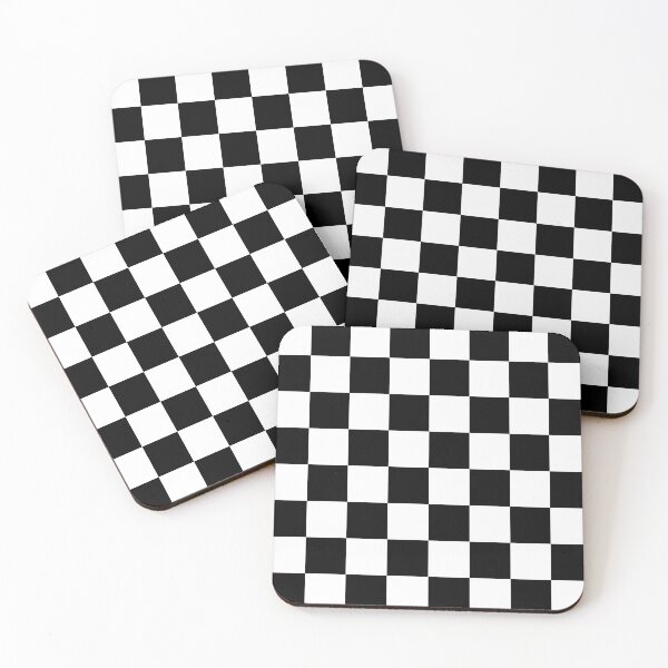 Item preview, Black and White Checkerboard Pattern – Minimalist Geometric Design designed and sold by DreamPixelPrint.