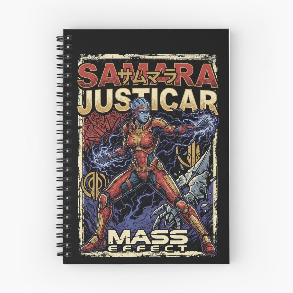 Item preview, Mass Effect Samara Justicar Ardat Yakshi Hunt Blue Skin Fan Art Illustration designed and sold by Senpaiwaves.