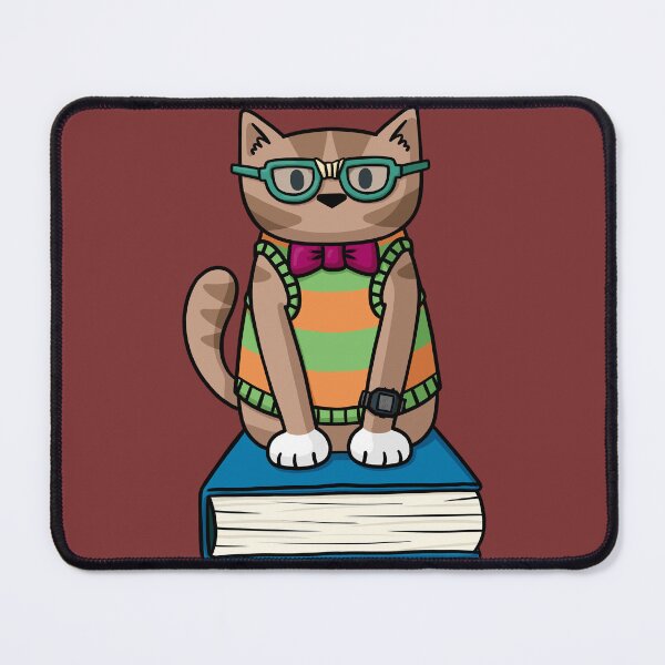 Item preview, Nerd Cat designed and sold by doodlecats.