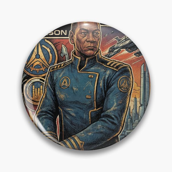 Item preview, Andersson Mass Effect Alliance Engineer Tech Specialist Normandy Crew Fan Art Portrait Poster T-Shirt Sticker Print Gift designed and sold by Senpaiwaves.