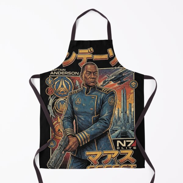 Item preview, Andersson Mass Effect Alliance Engineer Tech Specialist Normandy Crew Fan Art Portrait Poster T-Shirt Sticker Print Gift designed and sold by Senpaiwaves.