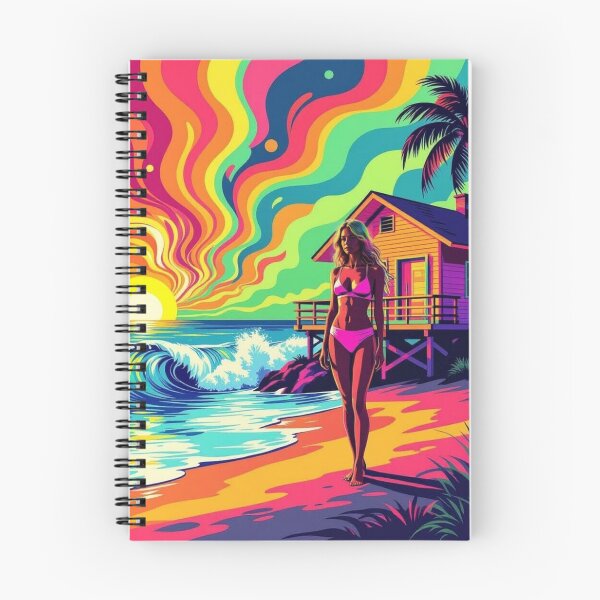 Item preview, Bikini girl on beach designed and sold by JackFreestone.