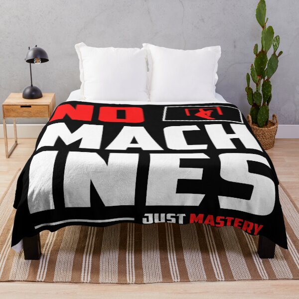 Item preview, No Machines Just Mastery designed and sold by TheFineShirt.