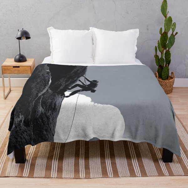 Item preview, Rock Climbing Monochrome designed and sold by Thunderg1rl.
