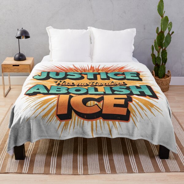 Item preview, Abolish ICE Justice Has No Borders designed and sold by Uglyandcute.