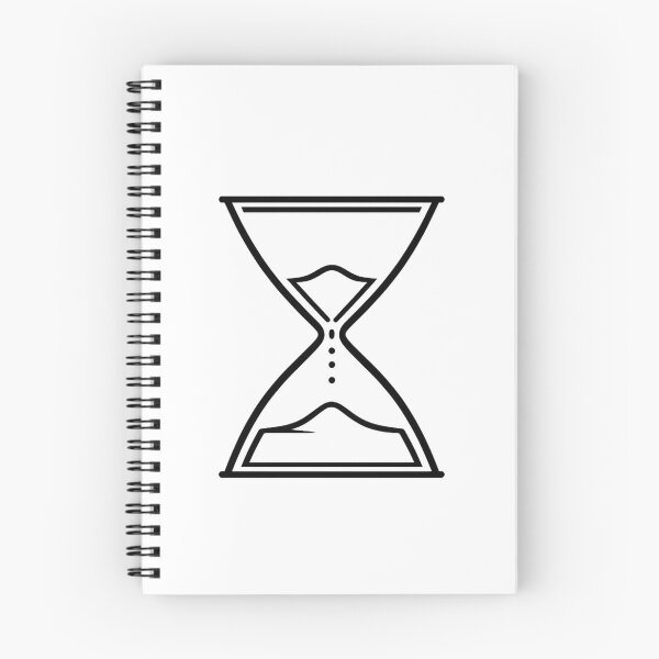 Item preview, Hourglass – Minimal Time Balance Symbol designed and sold by Napini.
