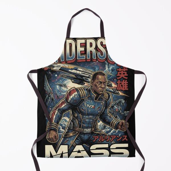 Item preview, Andersson Mass Effect Alliance Engineer Tech Specialist Normandy Crew Fan Art Portrait Poster T-Shirt Sticker Print Gift designed and sold by Senpaiwaves.