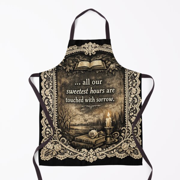 Item preview, Sweetest Hours – Gothic Quote of Sorrow designed and sold by Mouraludia.