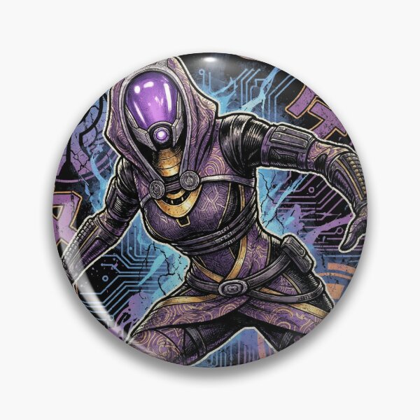 Item preview, Tali'Zorah Mass Effect Quarian Engineer Tali vas Normandy Migrant Fleet Fan Art Portrait designed and sold by Senpaiwaves.