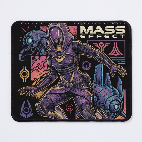 Item preview, Mass Effect Tali'Zorah vas Normandy Quarian Tech Specialist Geth War Fan Art Illustration designed and sold by Senpaiwaves.