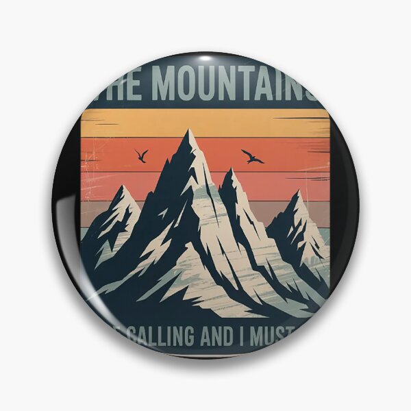 Item preview, Mountains are Calling & I Must Go 80s Mountain designed and sold by TeamLequid.