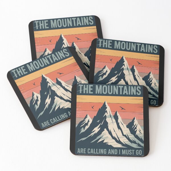 Item preview, Mountains are Calling & I Must Go 80s Mountain designed and sold by TeamLequid.