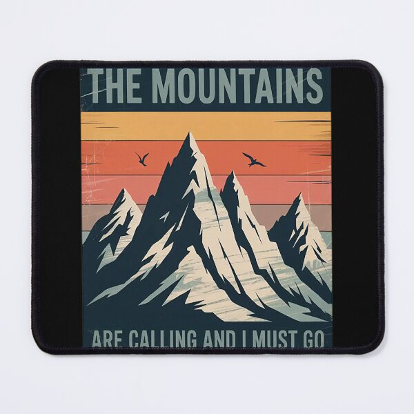 Item preview, Mountains are Calling & I Must Go 80s Mountain designed and sold by TeamLequid.