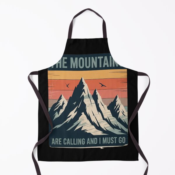 Item preview, Mountains are Calling & I Must Go 80s Mountain designed and sold by TeamLequid.
