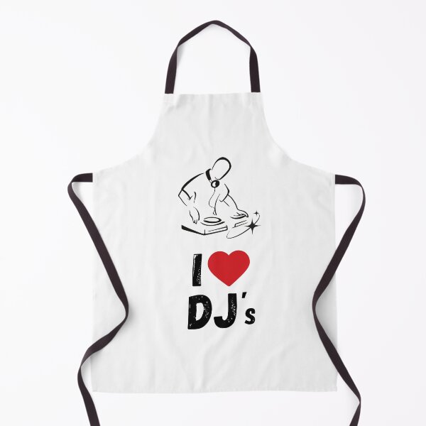 Item preview, I love dj's designed and sold by Sunnysidestuff.