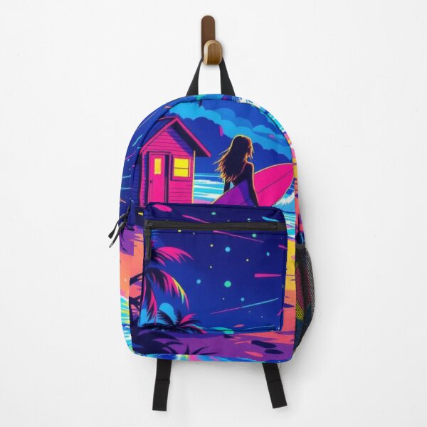 Item preview, Surfer Girl at solar eclipse designed and sold by JackFreestone.
