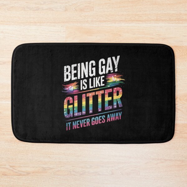 Item preview, Being Gay Is Like Glitter It Never Goes Away Queer LGBTQ+ designed and sold by angolinnArt.