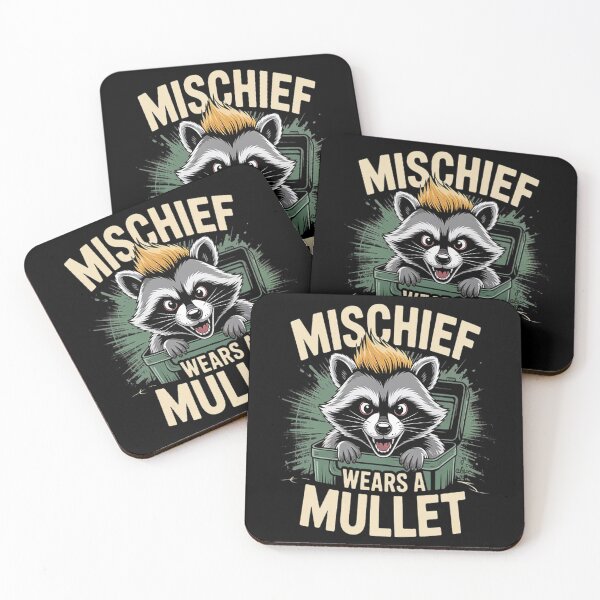 Item preview, Mullet Raccoon Dumpster Diving Trash Panda designed and sold by TeamLequid.