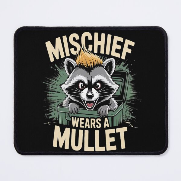 Item preview, Mullet Raccoon Dumpster Diving Trash Panda designed and sold by TeamLequid.
