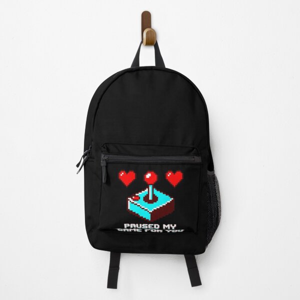 Item preview, Valentines Day Paused My Game For You Retro Gamer Pixel Art designed and sold by ZuToMi.