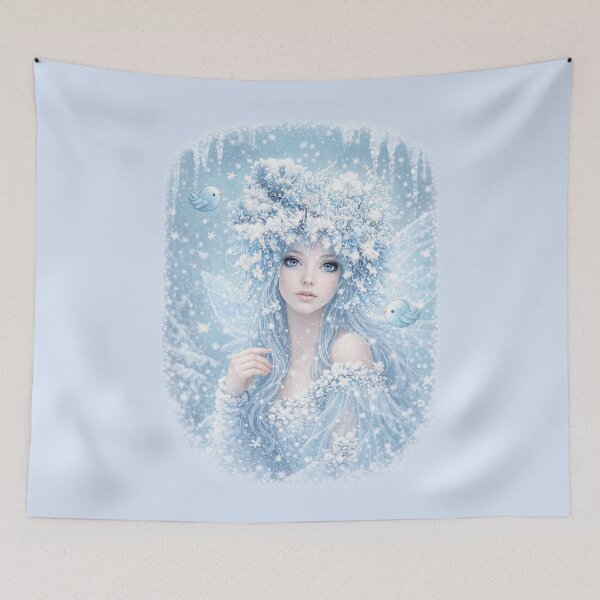 Item preview, Snow Fairy tale art  designed and sold by Natart1004.
