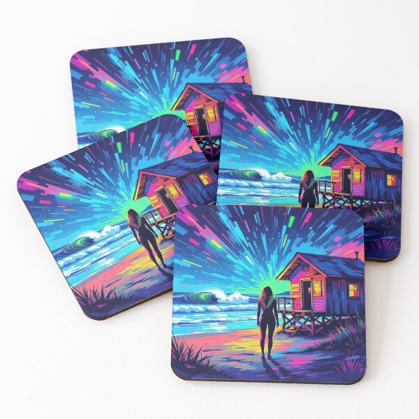 Item preview, Surfer Girl on beach designed and sold by JackFreestone.