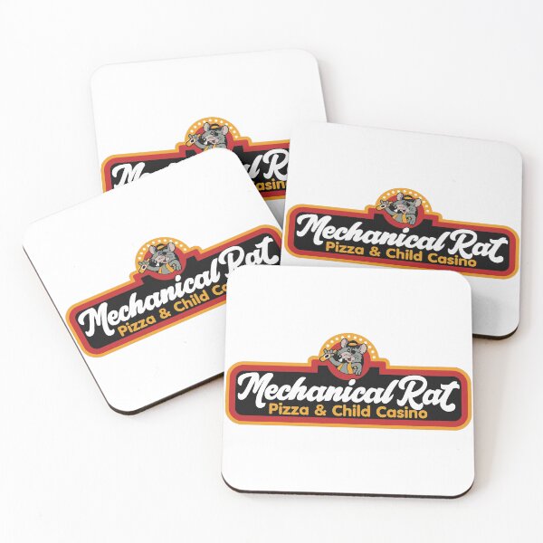 Item preview, Mechanical Rat Pizza and Child Casino logo designed and sold by rhysechambrln.