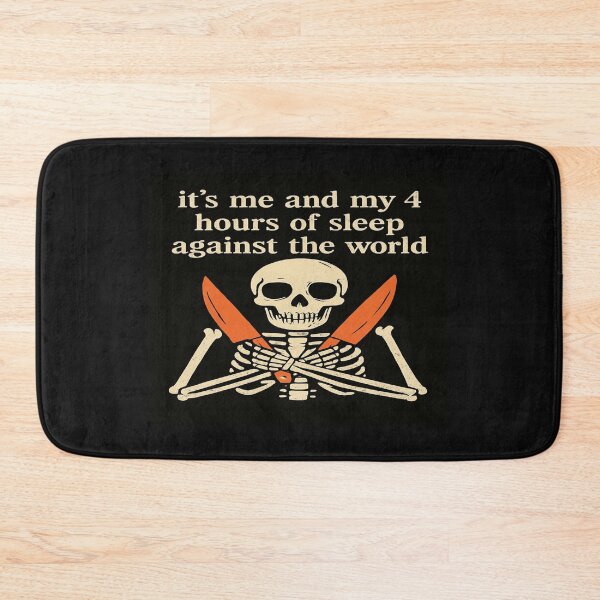 Item preview, Sleep-Deprived Skeleton Warrior | Funny Dark Humor Design for Night Owls, Students & Creators designed and sold by Bright Nest Studio.