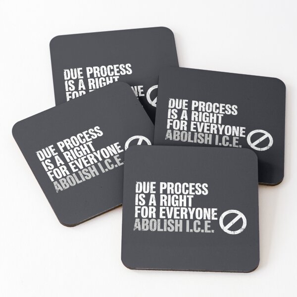 Item preview, Due Process Is A Right For Everyone Abolish ICE  designed and sold by HowToCanadian.