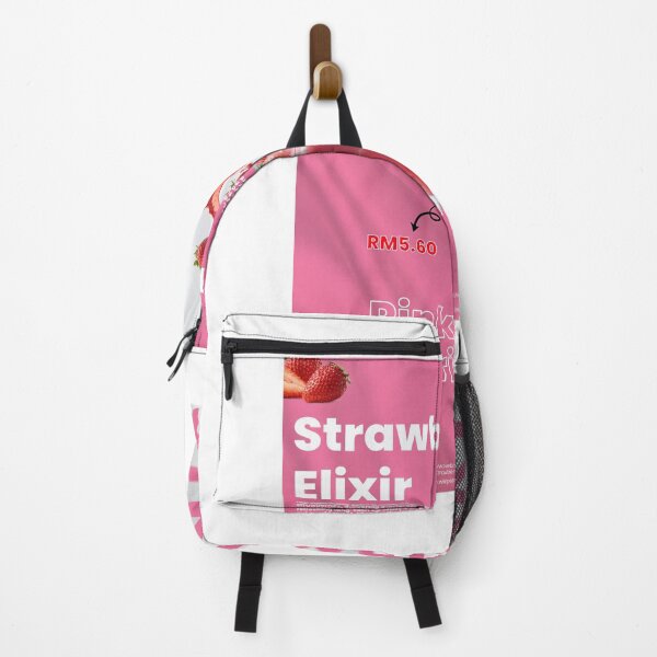 Item preview, Pinky Drink: Refreshing Strawberry Elixir Commercial Poster designed and sold by HilmanEzzad.