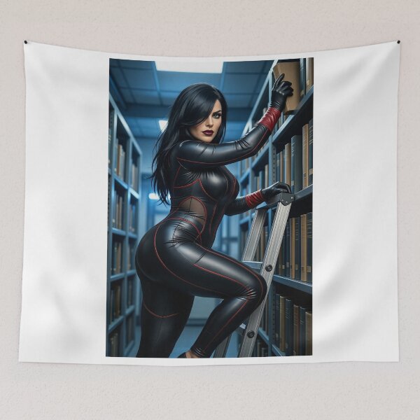 Item preview, Cassandra tidy in the library archives designed and sold by CathryneDelamort.