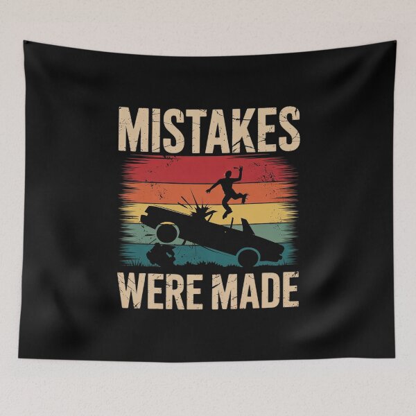 Item preview, Mistakes Were Made Golf Cart Club Motif 5 designed and sold by joyouartArt.
