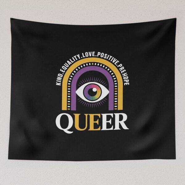 Item preview, Boho Rainbow Queer Nonbinary designed and sold by angolinnArt.
