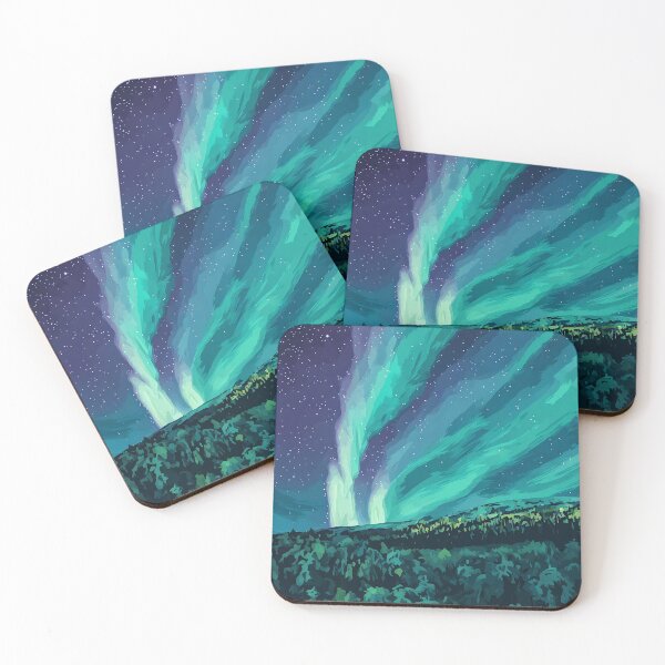 Item preview, Northern Lights in Winter designed and sold by tomorrowsart.