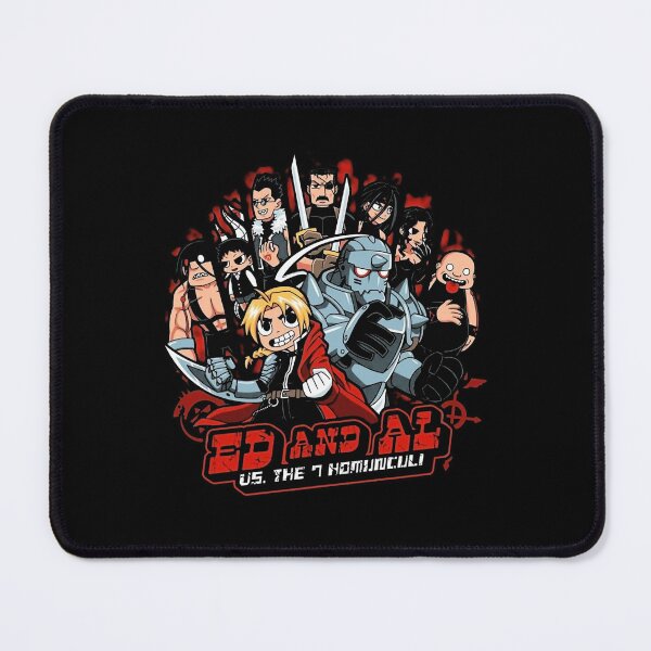 Item preview, Ed and Al vs The Seven Homunculi logo meme designed and sold by rhysechambrln.