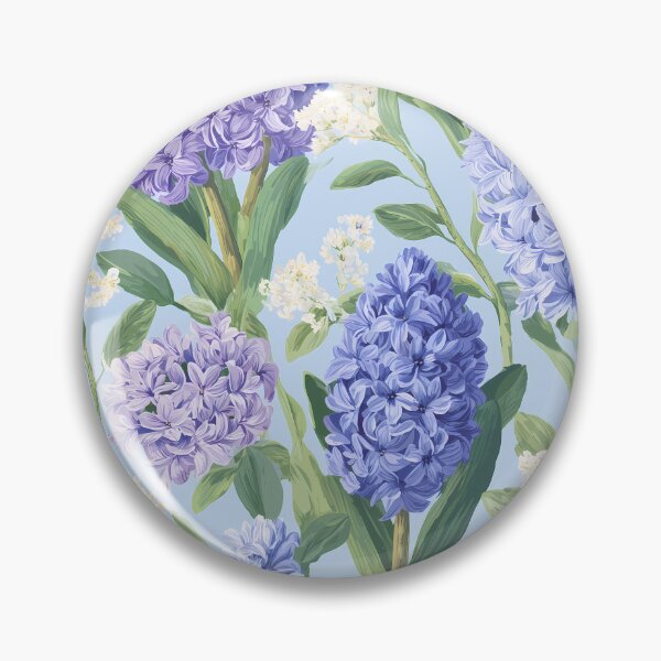 Item preview, Spring Hyacinth Floral Pattern designed and sold by BobaBunny76.