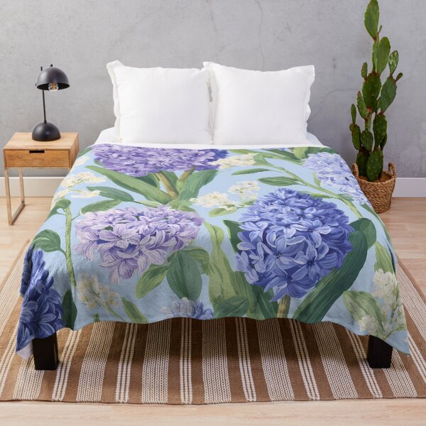 Item preview, Spring Hyacinth Floral Pattern designed and sold by BobaBunny76.