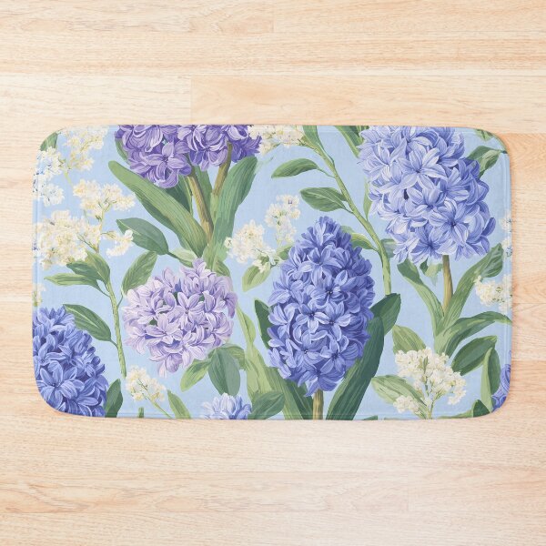 Item preview, Spring Hyacinth Floral Pattern designed and sold by BobaBunny76.