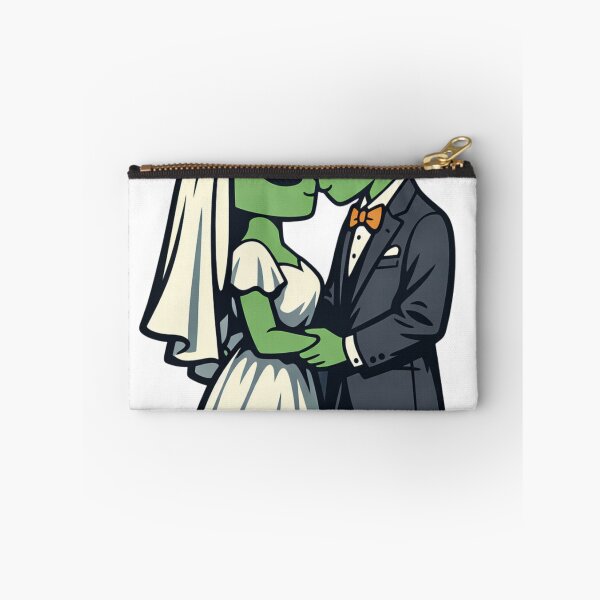 Item preview, Alien Wedding – Sci-Fi Love Ceremony Illustration designed and sold by Still Strange.
