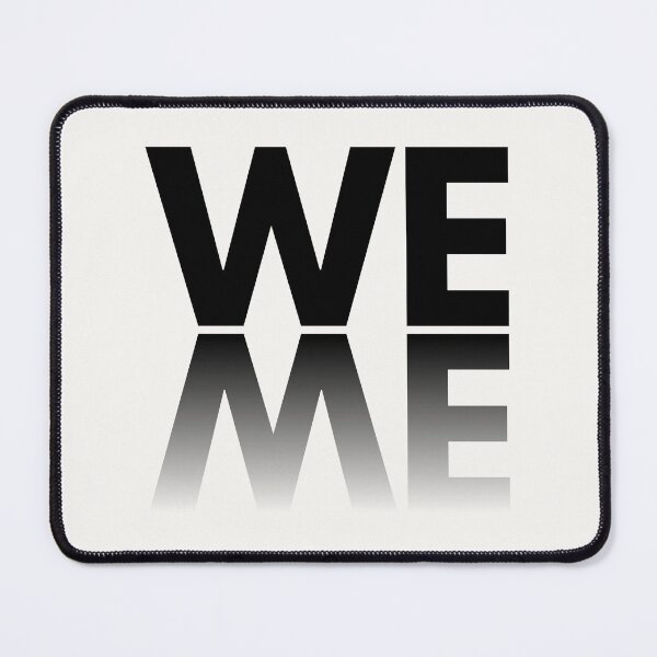 Item preview, There Is No Difference Typography – Mirrored Me in We Unity & Teamwork designed and sold by downUnderInk.