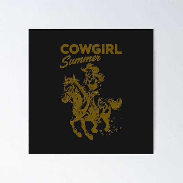 Item preview, Vintage Cowgirl Summer - Retro Western Horse Rider Aesthetic - Coastal Cowgirl designed and sold by Wonder Pixel Studio.