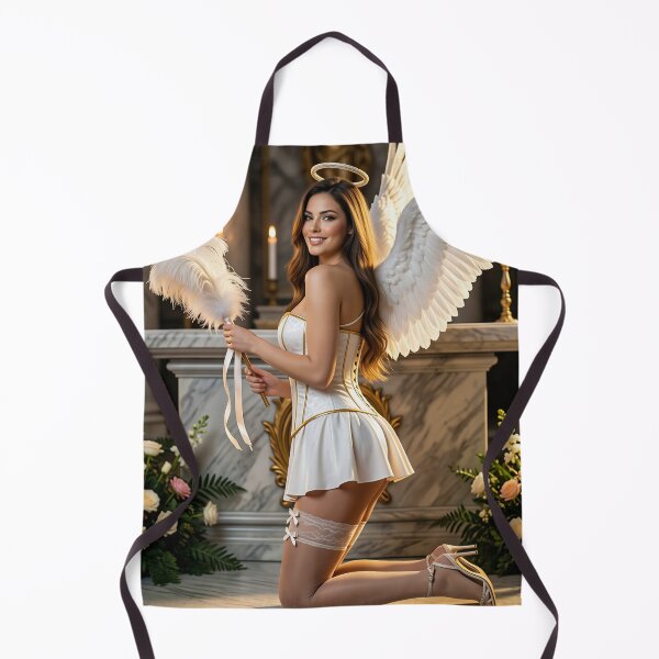 Item preview, Angelic maiden tidy sanctuary church designed and sold by CathryneDelamort.
