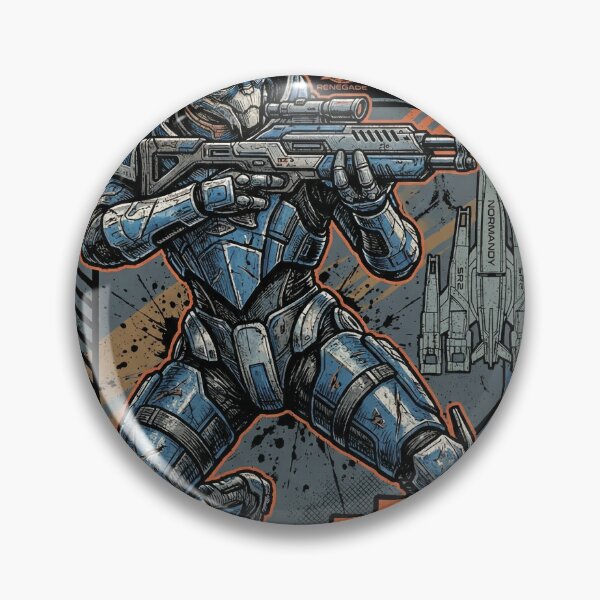 Item preview, Garrus Vakarian Mass Effect Turian Sniper Archangel Normandy Calibrations Loyalty Mission Shepard Fan Art Portrait Poster T-Shirt Sticker Print Gift designed and sold by Senpaiwaves.
