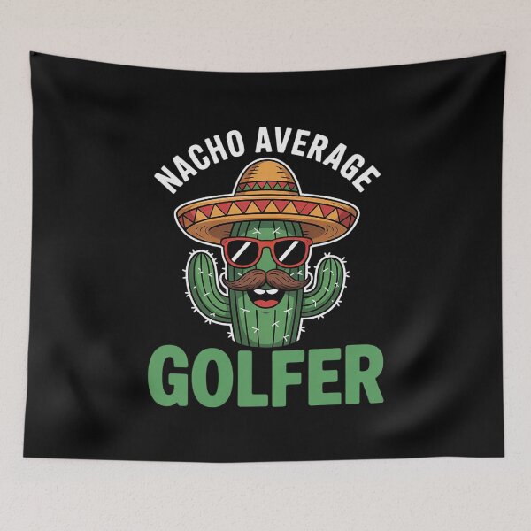 Item preview, Nacho Average Golfer - Golfing Lover Golf Tournament Hobby designed and sold by joyouartArt.
