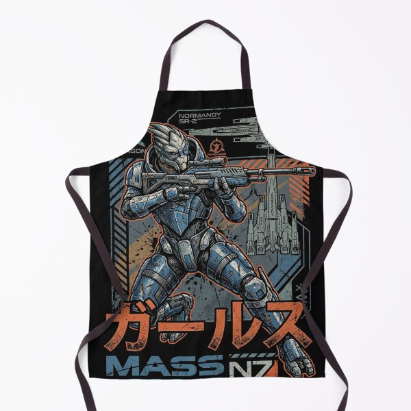 Item preview, Garrus Vakarian Mass Effect Turian Sniper Archangel Normandy Calibrations Loyalty Mission Shepard Fan Art Portrait Poster T-Shirt Sticker Print Gift designed and sold by Senpaiwaves.