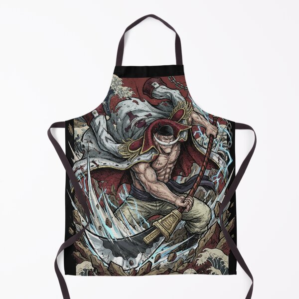 Item preview, White Bearded Pirate Emperor Tremor Power Mustache Cape Spear Fan Art Portrait designed and sold by Senpaiwaves.
