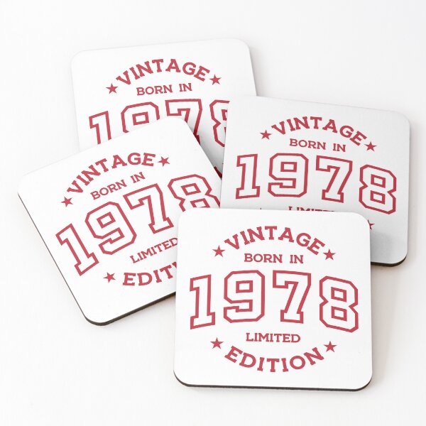 Item preview, Born in 1978 - Retro Style Print designed and sold by Viktor Milana.