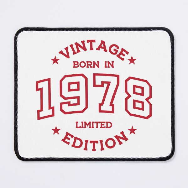 Item preview, Born in 1978 - Retro Style Print designed and sold by Viktor Milana.