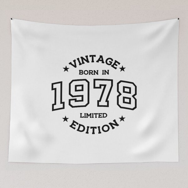 Item preview, Born in 1978 Vintage Style Print designed and sold by Viktor Milana.